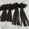 0.6cm 4-8Inch Regular Loc Extension Human Hair 50 Strands Full Handmade 100% Human Hair Dreadlock Extensions for Men Women - MAGUSTA BEAUTY