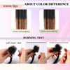 0.6cm Thickness 6-24 Inches 10 Stands Pacs Dreadlocks Human Hair Extensions for Women Ombre Brown Loc Extension can be Dyed - MAGUSTA BEAUTY
