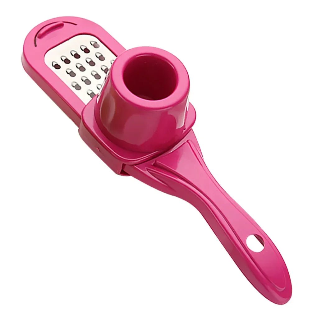1 - Piece Multifunctional Manual Garlic Crusher Ginger Garlic Grater Garlic Cutter Peeler Kitchen Tool with Excellent Functionalit - MAGUSTA BEAUTY