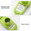 1 - Piece Multifunctional Manual Garlic Crusher Ginger Garlic Grater Garlic Cutter Peeler Kitchen Tool with Excellent Functionalit - MAGUSTA BEAUTY