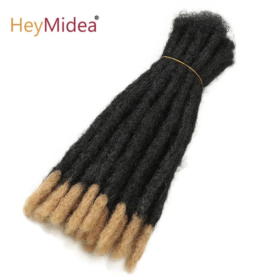 10 Inch Synthetic Dreadlocks Crochet Braids Hair Handmade Locs Hip-Hop Style For Men And Women Ombre Braiding wig Extensions He - MAGUSTA BEAUTY