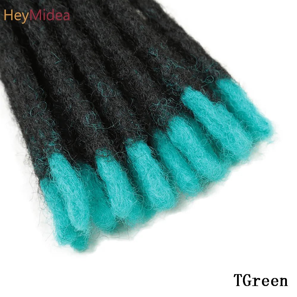 10 Inch Synthetic Dreadlocks Crochet Braids Hair Handmade Locs Hip-Hop Style For Men And Women Ombre Braiding wig Extensions He - MAGUSTA BEAUTY