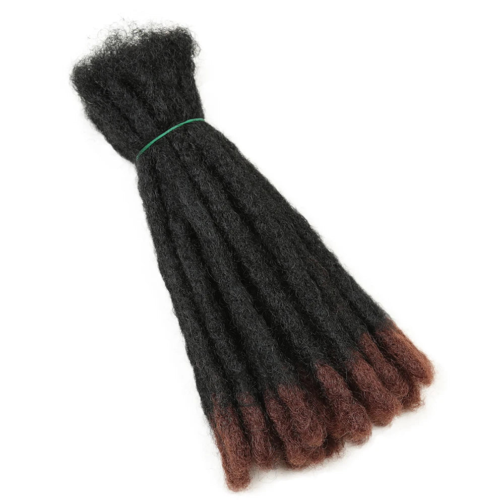10 Inch Synthetic Dreadlocks Crochet Braids Hair Handmade Locs Hip-Hop Style For Men And Women Ombre Braiding wig Extensions He - MAGUSTA BEAUTY