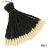 10 Inch Synthetic Dreadlocks Crochet Braids Hair Handmade Locs Hip-Hop Style For Men And Women Ombre Braiding wig Extensions He - MAGUSTA BEAUTY