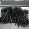 100% Human Hair Loc Extensions Full Handmade Dreadlock Extensions Wholesale 0.6cm Width Natural Black Extension For Women Men - MAGUSTA BEAUTY