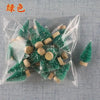 12 Piece DIY Mini Christmas Tree Sisal Silk Cedar - Desktop Decoration Small Christmas Tree 2025 Xmas New Year Navidad Decor - MAGUSTA BEAUTY