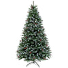 120 - 300cm Christmas Tree Encrypted PVC Pine Needles Glued White Pine Cones Christmas Tree for Christmas Decoration Ornament - MAGUSTA BEAUTY