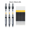 13/30pcs Retractable Gel Pens Set Black/Red/Blue Ink Ballpoint for Writing Refills Office Accessories School Supplies Stationery - MAGUSTA BEAUTY