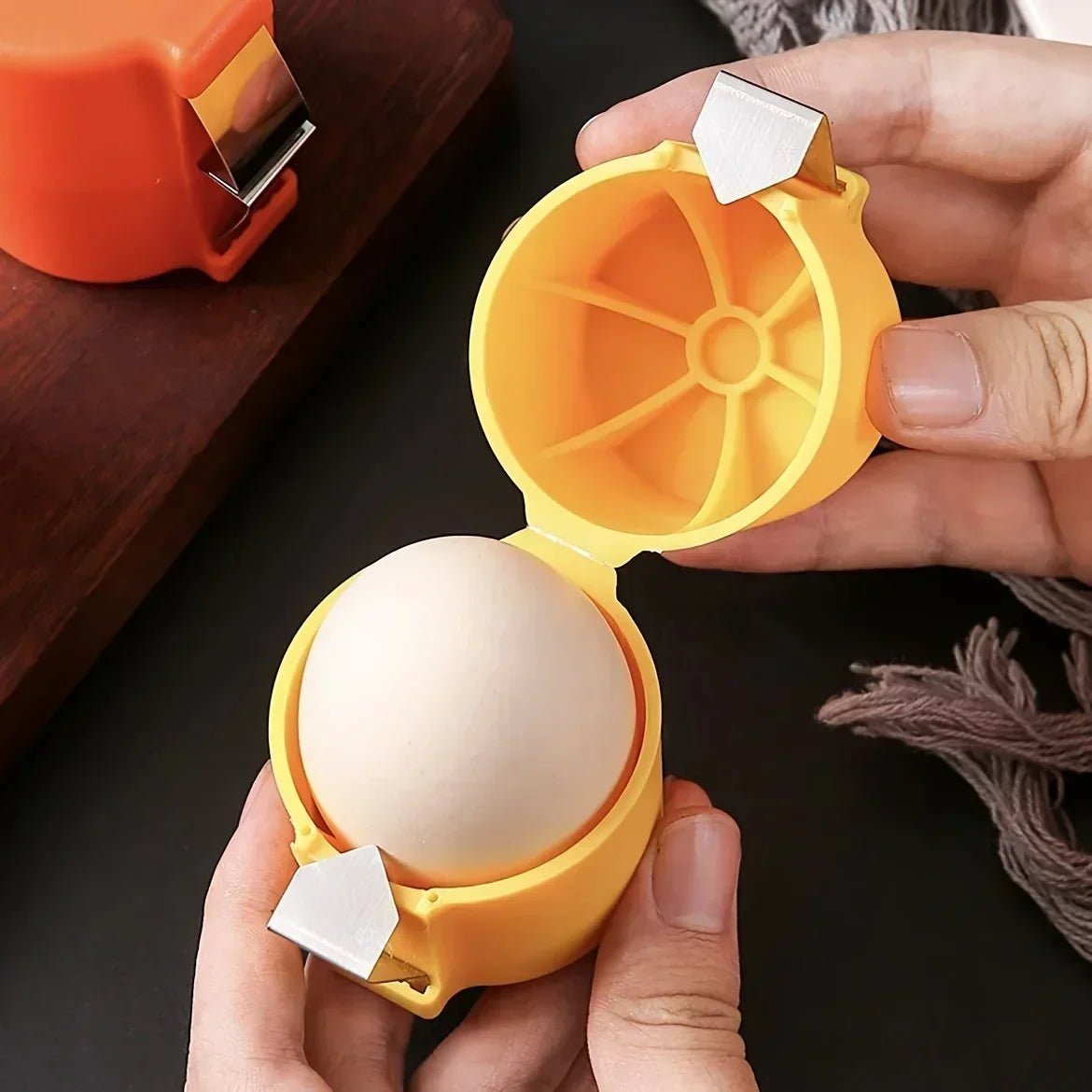 1/3pcs - New Egg Shell Opener Press Egg Shell Separator Portable Egg Opener Kitchen Handheld Egg Shell Crusher Household - MAGUSTA BEAUTY