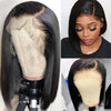 13x4 Bone Straight Lace Frontal Wigs Short Bob Preplucked 4x4 Transparent Lace Front Wig Brazilian 100% Human Hair 12 14 16 Inch - MAGUSTA BEAUTY