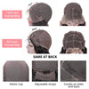 13x4 Bone Straight Lace Frontal Wigs Short Bob Preplucked 4x4 Transparent Lace Front Wig Brazilian 100% Human Hair 12 14 16 Inch - MAGUSTA BEAUTY