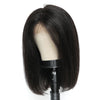 13x4 Lace Front Human Hair Wig Transparent Lace Frontal Wigs For Black Women Short Bob Wig Multiple Remy Straight Natural Wig - MAGUSTA BEAUTY