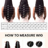 13X6 Hd Lace Frontal Wig Chocolate Brown Human Hair Wigs Body Wave Lace Front Wigs Pre Plucked Brazilian For Black Women 30 Inch - MAGUSTA BEAUTY