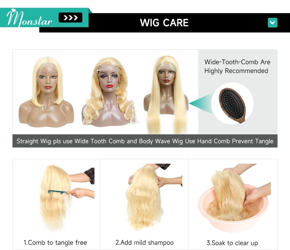 13x6 Lace Frontal Wig Brazilian Straight Human Hair Wig 2 Tone Dark Root 1B 613 Ombre Blonde Lace Front Wigs For Black Women 40" - MAGUSTA BEAUTY