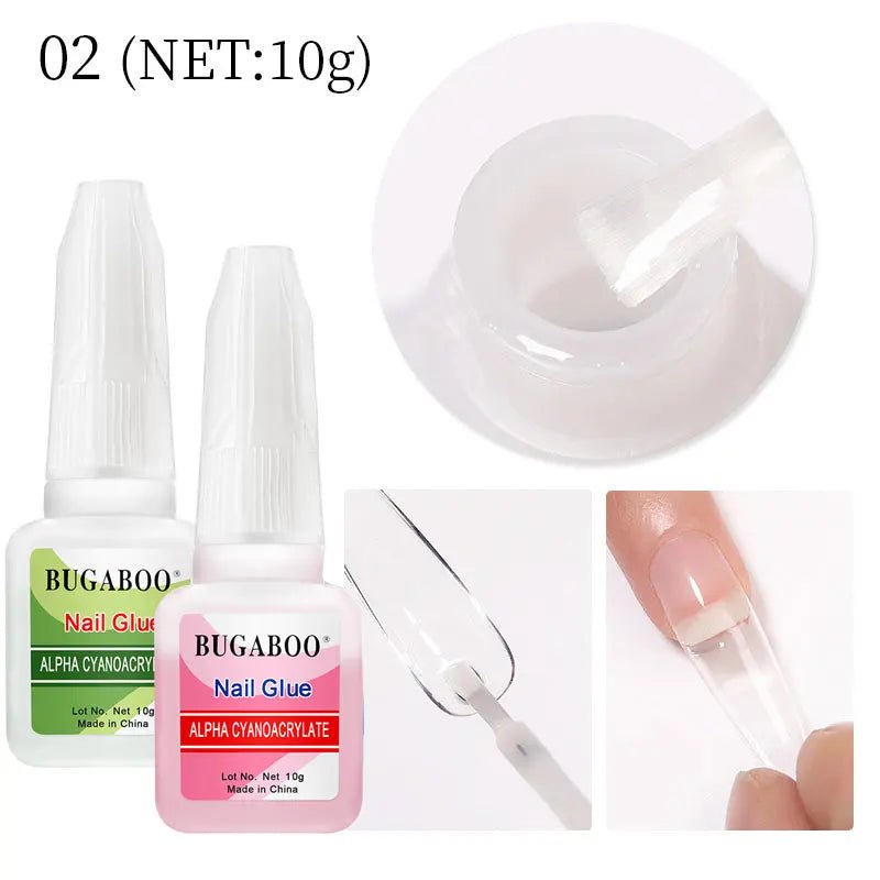1/5/10pcs Super Strong Nail Bond Glue Acrylic Tips & Rhinestone Professional Nail Glue 2g/3g/7g/10g Fast Dry Long Lasting Glue - MAGUSTA BEAUTY