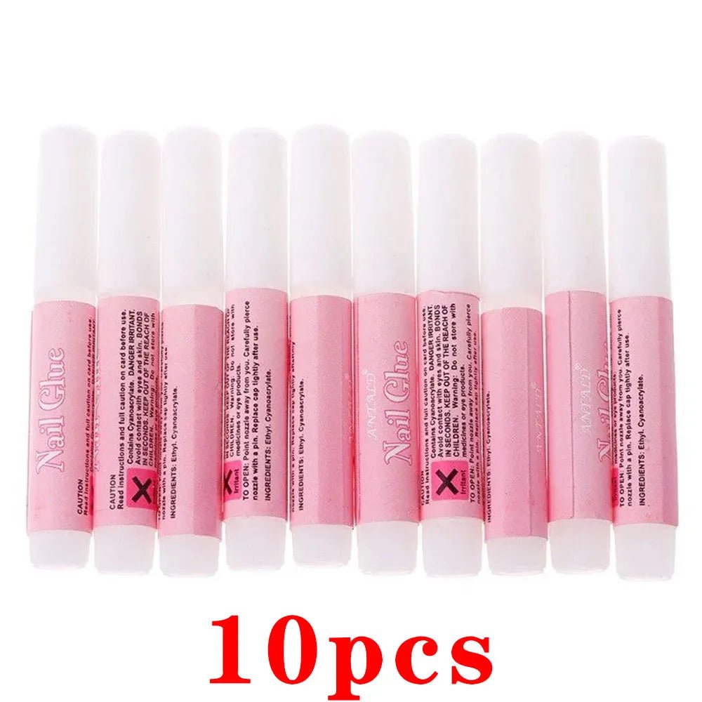 1/5/10pcs Super Strong Nail Bond Glue Acrylic Tips & Rhinestone Professional Nail Glue 2g/3g/7g/10g Fast Dry Long Lasting Glue - MAGUSTA BEAUTY
