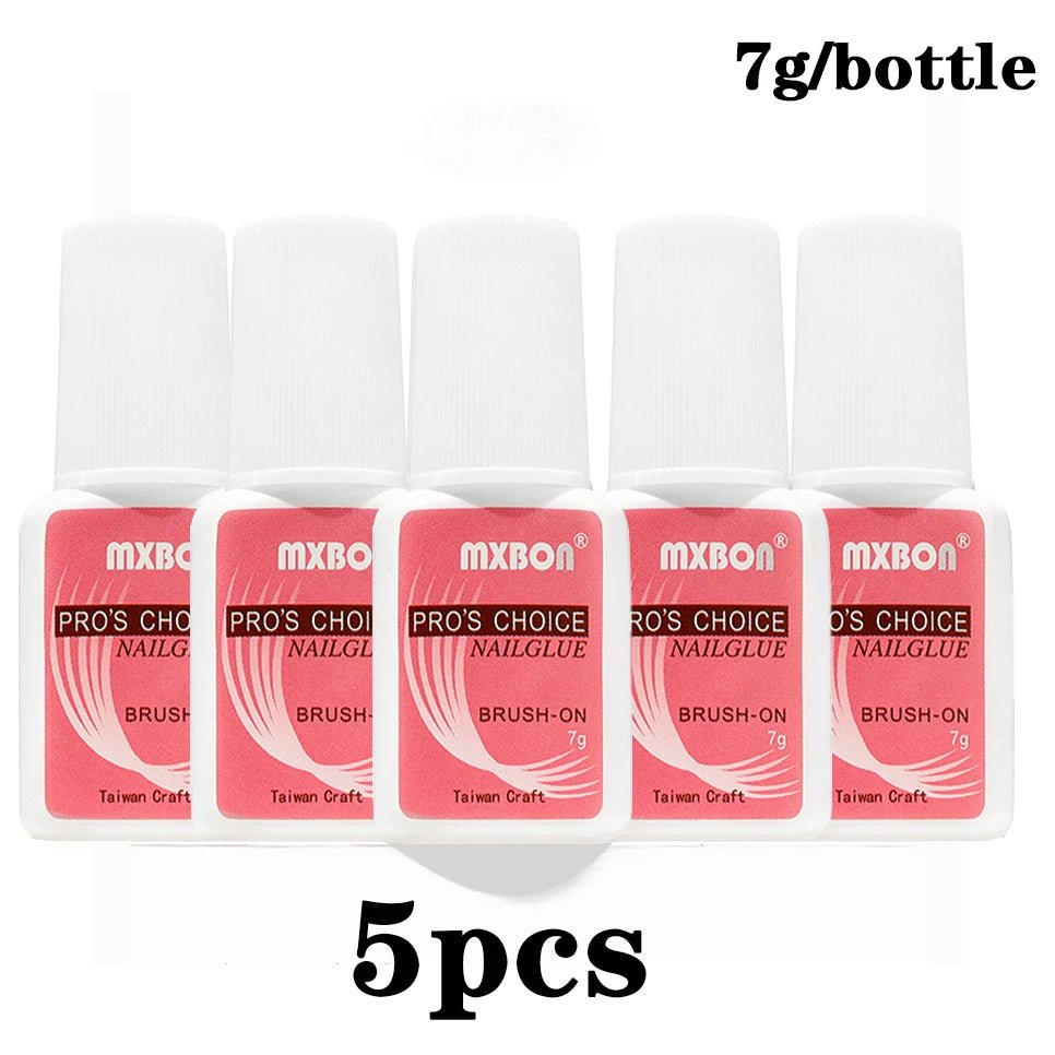 1/5/10pcs Super Strong Nail Bond Glue Acrylic Tips & Rhinestone Professional Nail Glue 2g/3g/7g/10g Fast Dry Long Lasting Glue - MAGUSTA BEAUTY