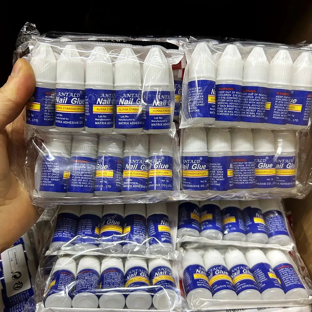 1/5/10pcs Super Strong Nail Bond Glue Acrylic Tips & Rhinestone Professional Nail Glue 2g/3g/7g/10g Fast Dry Long Lasting Glue - MAGUSTA BEAUTY