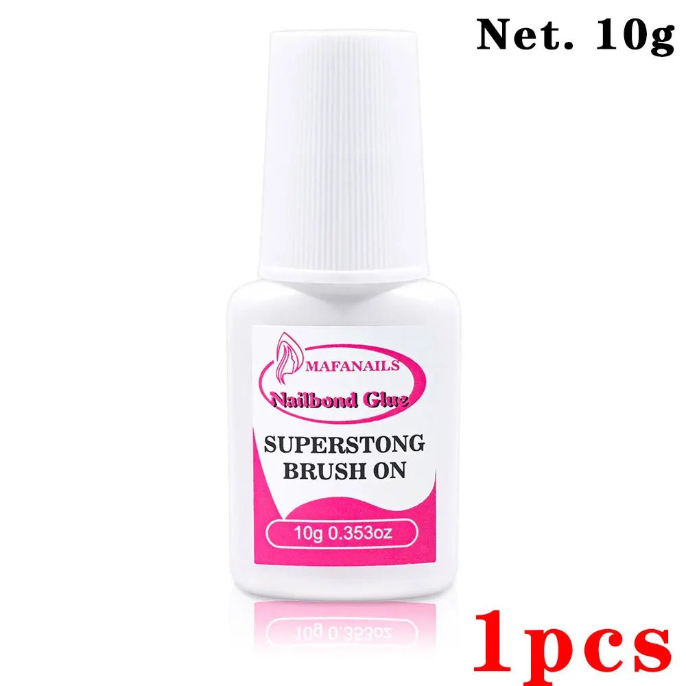 1/5/10pcs Super Strong Nail Bond Glue Acrylic Tips & Rhinestone Professional Nail Glue 2g/3g/7g/10g Fast Dry Long Lasting Glue - MAGUSTA BEAUTY