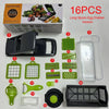 16 IN 1 Multifunctional Vegetable Chopper Handle Food Grater Egg Liquid Separator Peeler Vegetable Slicer Dicer Kitchen Cutter - MAGUSTA BEAUTY