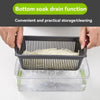 16 IN 1 Multifunctional Vegetable Chopper Handle Food Grater Egg Liquid Separator Peeler Vegetable Slicer Dicer Kitchen Cutter - MAGUSTA BEAUTY