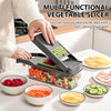 16 IN 1 Multifunctional Vegetable Chopper Handle Food Grater Egg Liquid Separator Peeler Vegetable Slicer Dicer Kitchen Cutter - MAGUSTA BEAUTY