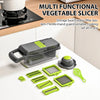 16 IN 1 Multifunctional Vegetable Chopper Handle Food Grater Egg Liquid Separator Peeler Vegetable Slicer Dicer Kitchen Cutter - MAGUSTA BEAUTY