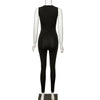 Pencil Jumpsuit Women New Full Seasons Casual Fitness Sporty Playsuit Sleeveless Slim Activewear All In One Jumpsuit Clothing