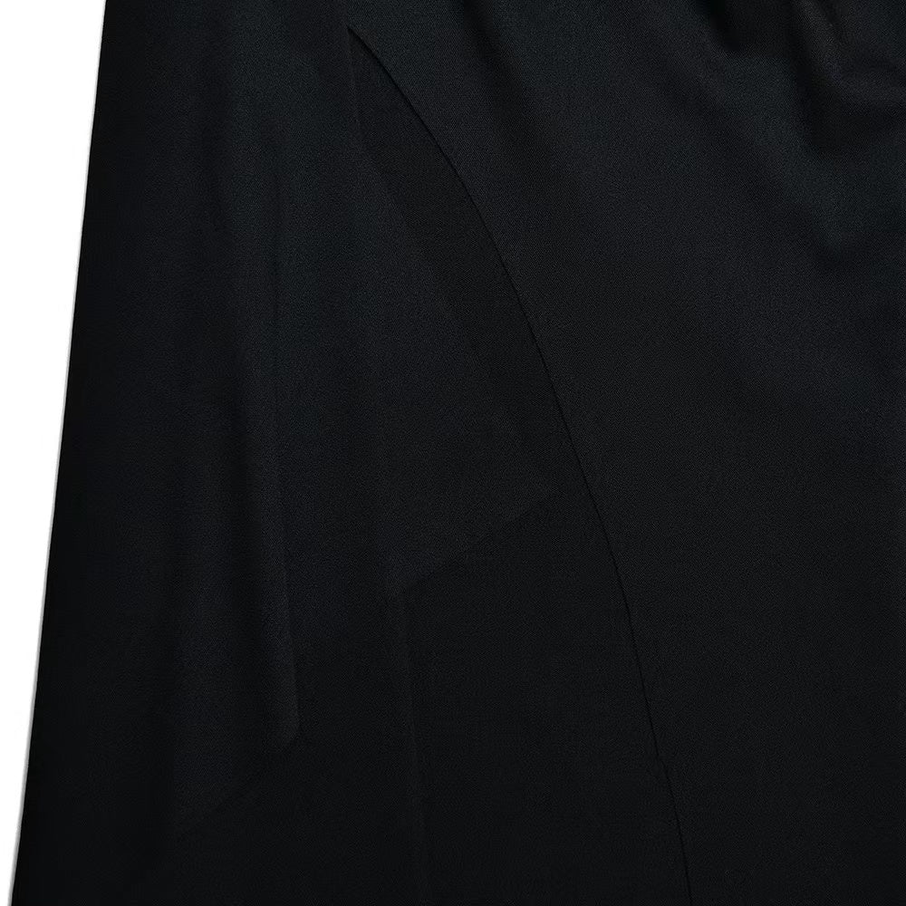 Black Off-shoulder Strapless Backless High Split Maxi Dress For Women Sleeveless Bodycon Club Party Evening Long Dress Clothes