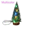 1pc LED Light Mini Artificial Christmas Trees Decorations Festival Tabletop Miniature Snow Frost Xmas Tree Decor 4Sizes - MAGUSTA BEAUTY
