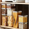 1PC Sealed Jar Airtight Container Grain Pasta Storage Box Plastic Moisture - proof Box Household Kitchen Organizer Seasoning Jars - MAGUSTA BEAUTY
