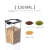 1PC Sealed Jar Airtight Container Grain Pasta Storage Box Plastic Moisture - proof Box Household Kitchen Organizer Seasoning Jars - MAGUSTA BEAUTY