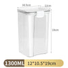 1PC Sealed Jar Airtight Container Grain Pasta Storage Box Plastic Moisture - proof Box Household Kitchen Organizer Seasoning Jars - MAGUSTA BEAUTY