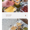 1PC Sealed Jar Airtight Container Grain Pasta Storage Box Plastic Moisture - proof Box Household Kitchen Organizer Seasoning Jars - MAGUSTA BEAUTY
