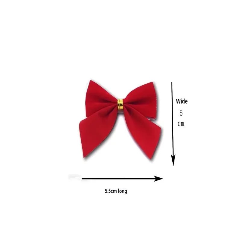 1PCS 2M Christmas Eve Decoration Bar Tops Ribbon Garland Christmas Tree Kitchen Ornaments Wedding Party Decoration Prop - MAGUSTA BEAUTY