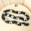 1PCS 2M Christmas Eve Decoration Bar Tops Ribbon Garland Christmas Tree Kitchen Ornaments Wedding Party Decoration Prop - MAGUSTA BEAUTY