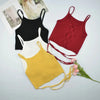 1pcs Girls Summer Crop Tops Women Sleeveless Sexy Bandage T Shirt Top Fashion Black Lace Up Tank Top Tumblr Ladies - MAGUSTA BEAUTY