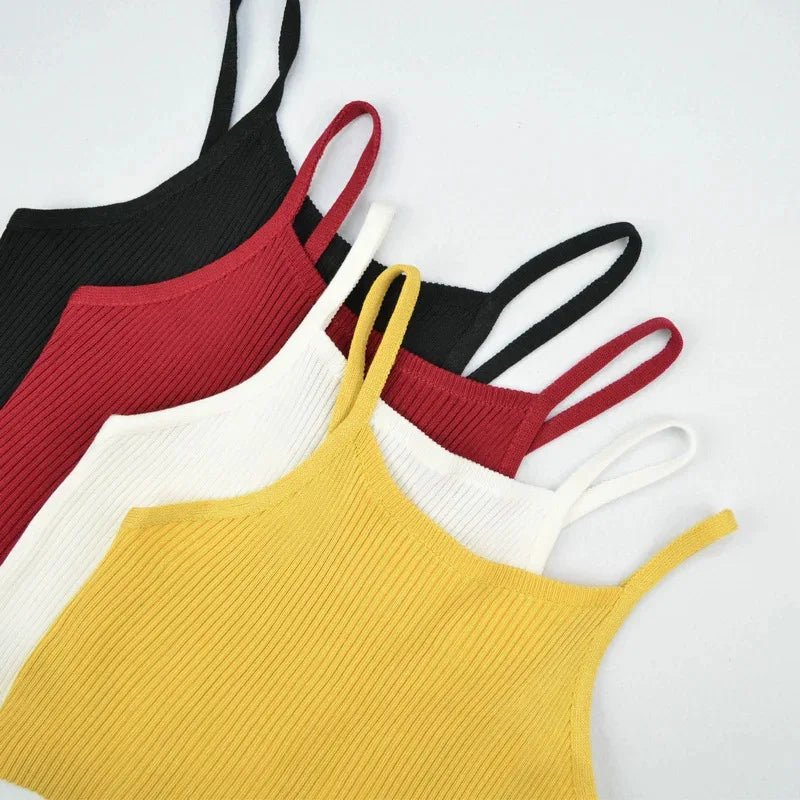 1pcs Girls Summer Crop Tops Women Sleeveless Sexy Bandage T Shirt Top Fashion Black Lace Up Tank Top Tumblr Ladies - MAGUSTA BEAUTY