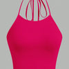 2 pcs Summer Lady Sexy backless Camisole Fashion Solid Top Women Strap Sleeveless Thin Camisole Vest Top Simple Base Vest Tops - MAGUSTA BEAUTY