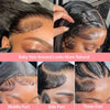 200% Short Curly Bob Wigs Lace Front Human Hair Wigs 13x4 4x4 Deep Wave Lace Frontal Wigs 100% Human Hair Brazilian Hair 14 Inch - MAGUSTA BEAUTY