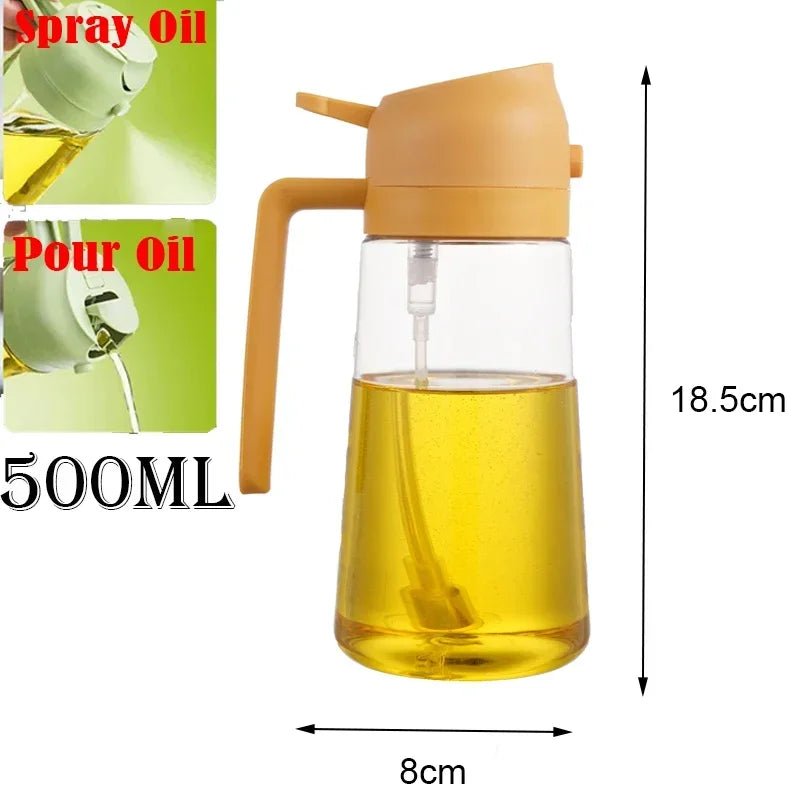 200/300ml Oil Spray Bottle Camping BBQ Cooking Kitchen Baking Olive Oil Soy Sauce Dispenser Vinegar Air Fryer Sprayer Gadgets - MAGUSTA BEAUTY