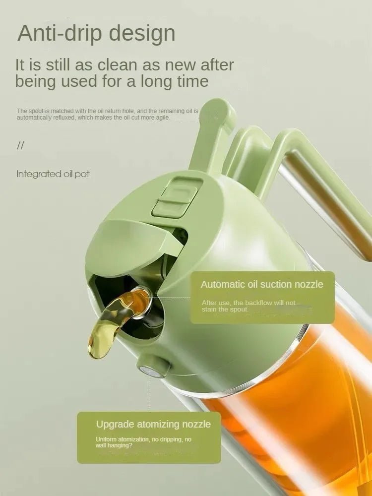 200/300ml Oil Spray Bottle Camping BBQ Cooking Kitchen Baking Olive Oil Soy Sauce Dispenser Vinegar Air Fryer Sprayer Gadgets - MAGUSTA BEAUTY