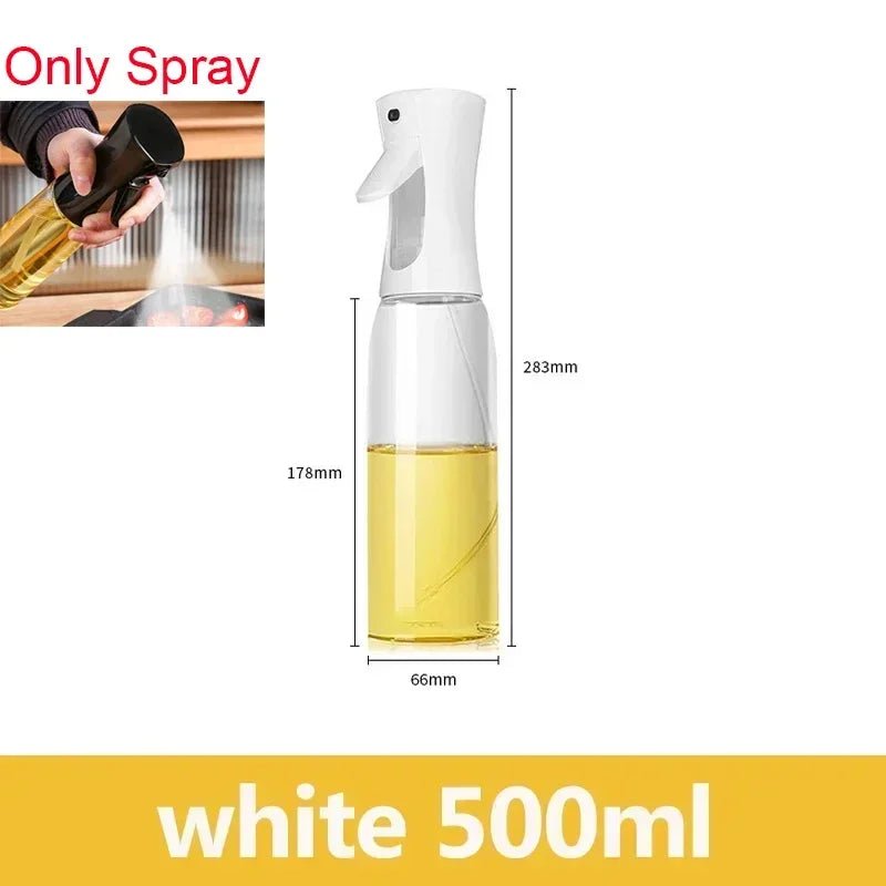 200/300ml Oil Spray Bottle Camping BBQ Cooking Kitchen Baking Olive Oil Soy Sauce Dispenser Vinegar Air Fryer Sprayer Gadgets - MAGUSTA BEAUTY