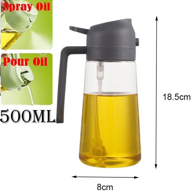 200/300ml Oil Spray Bottle Camping BBQ Cooking Kitchen Baking Olive Oil Soy Sauce Dispenser Vinegar Air Fryer Sprayer Gadgets - MAGUSTA BEAUTY