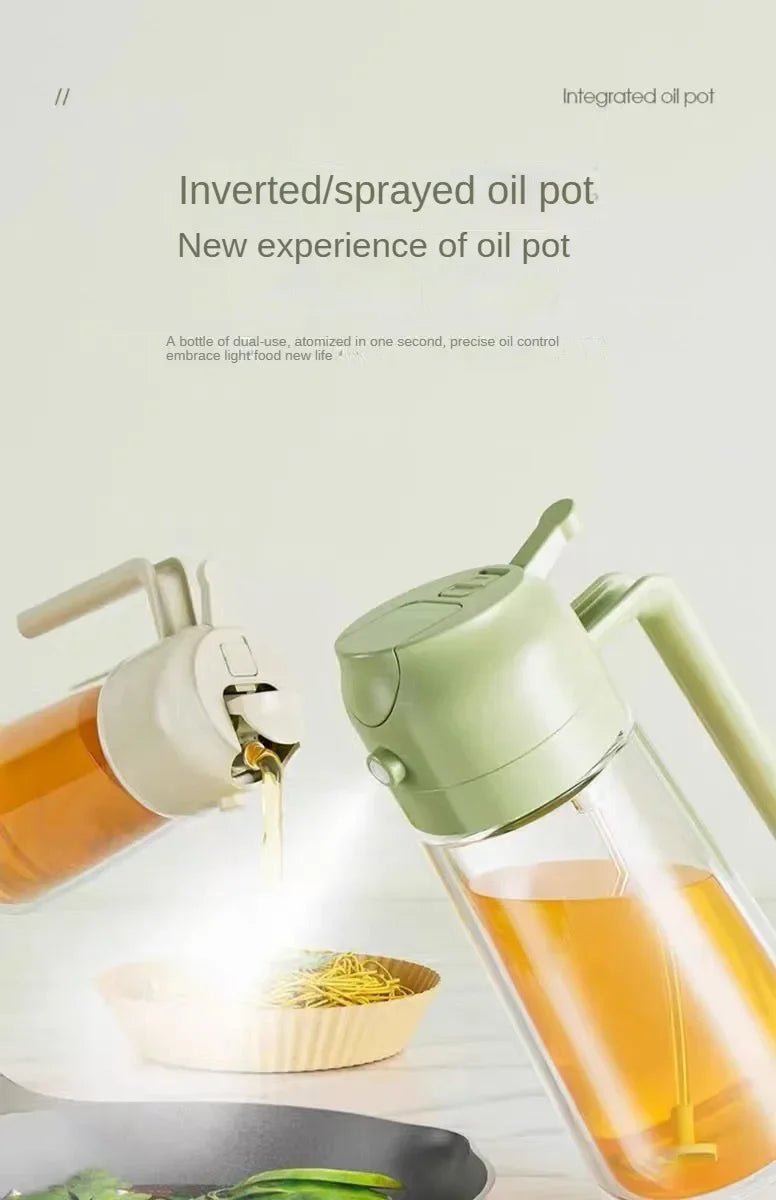 200/300ml Oil Spray Bottle Camping BBQ Cooking Kitchen Baking Olive Oil Soy Sauce Dispenser Vinegar Air Fryer Sprayer Gadgets - MAGUSTA BEAUTY