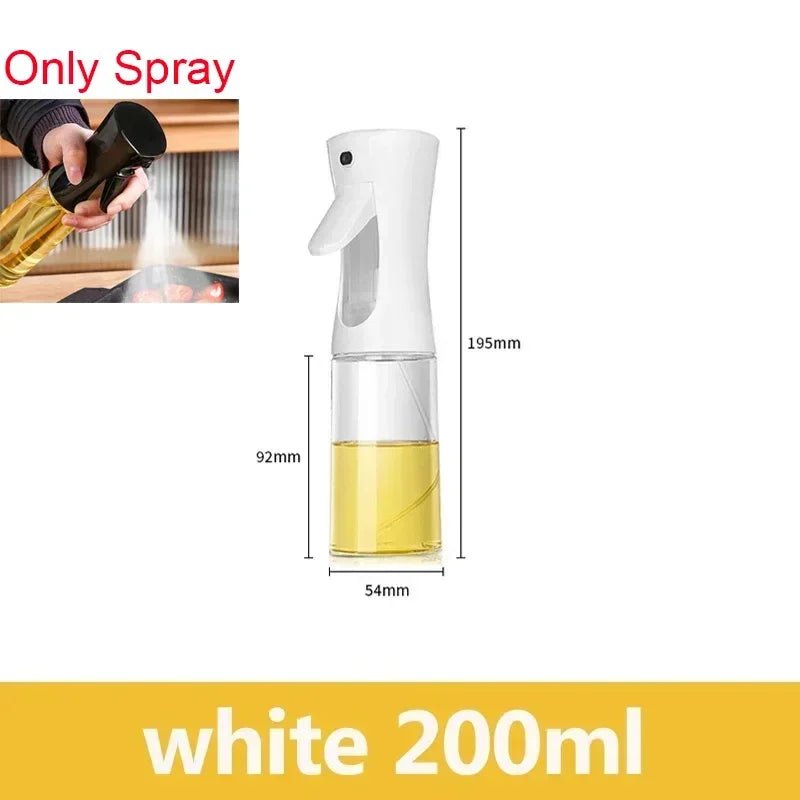 200/300ml Oil Spray Bottle Camping BBQ Cooking Kitchen Baking Olive Oil Soy Sauce Dispenser Vinegar Air Fryer Sprayer Gadgets - MAGUSTA BEAUTY