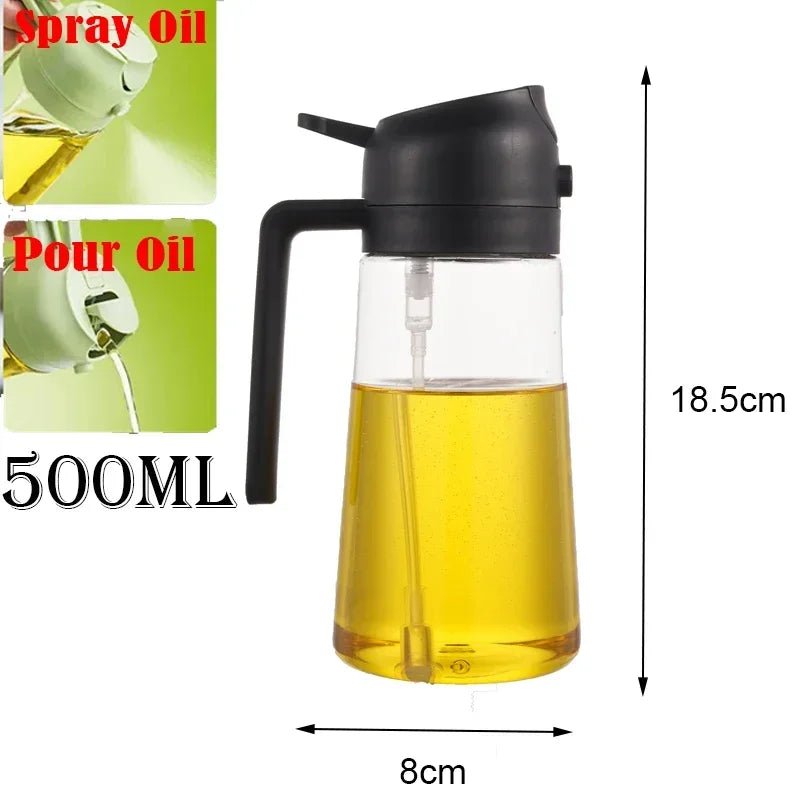 200/300ml Oil Spray Bottle Camping BBQ Cooking Kitchen Baking Olive Oil Soy Sauce Dispenser Vinegar Air Fryer Sprayer Gadgets - MAGUSTA BEAUTY