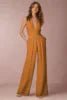 2022 New Fashion Backless Jumpsuits Women Solid Sleeveless Rompers Casual Overalls Halter Sexy Jumpsuit for Women - MAGUSTA BEAUTY