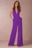 2022 New Fashion Backless Jumpsuits Women Solid Sleeveless Rompers Casual Overalls Halter Sexy Jumpsuit for Women - MAGUSTA BEAUTY