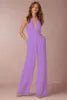 2022 New Fashion Backless Jumpsuits Women Solid Sleeveless Rompers Casual Overalls Halter Sexy Jumpsuit for Women - MAGUSTA BEAUTY